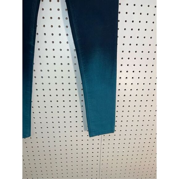 DL1961 Jeans 25 Emma Bali Legging Skinny 4 Way Stretch 360 Transition Teal - Picture 3 of 11